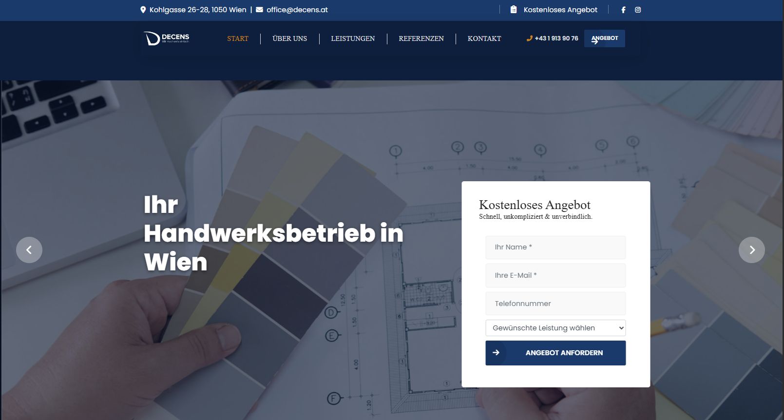Decens Installateur Wien